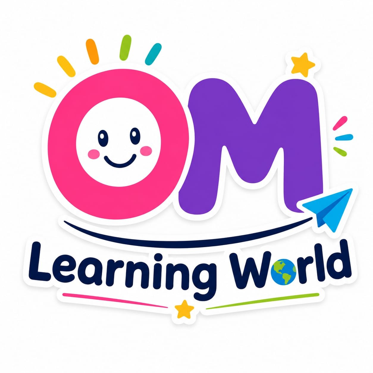 Om Learning World Logo